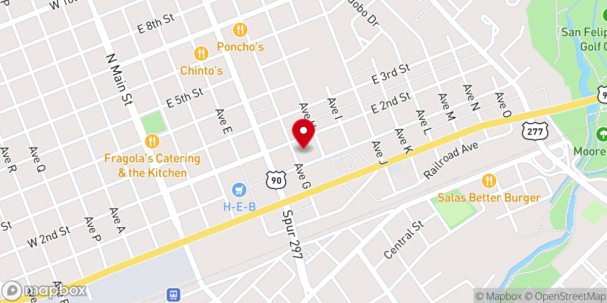 Map showing location of Esperanza First Del Rio