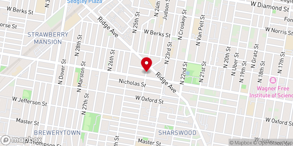 Map showing location of Littles Memorial Temple United