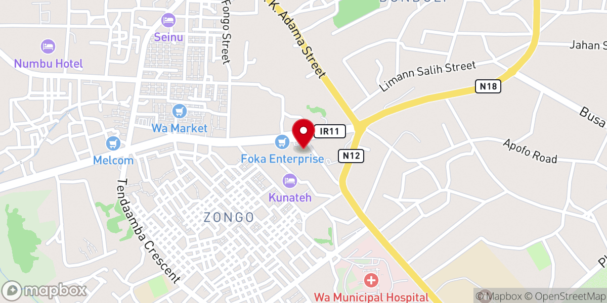 Map showing location of Cathedral of Saint Andrew