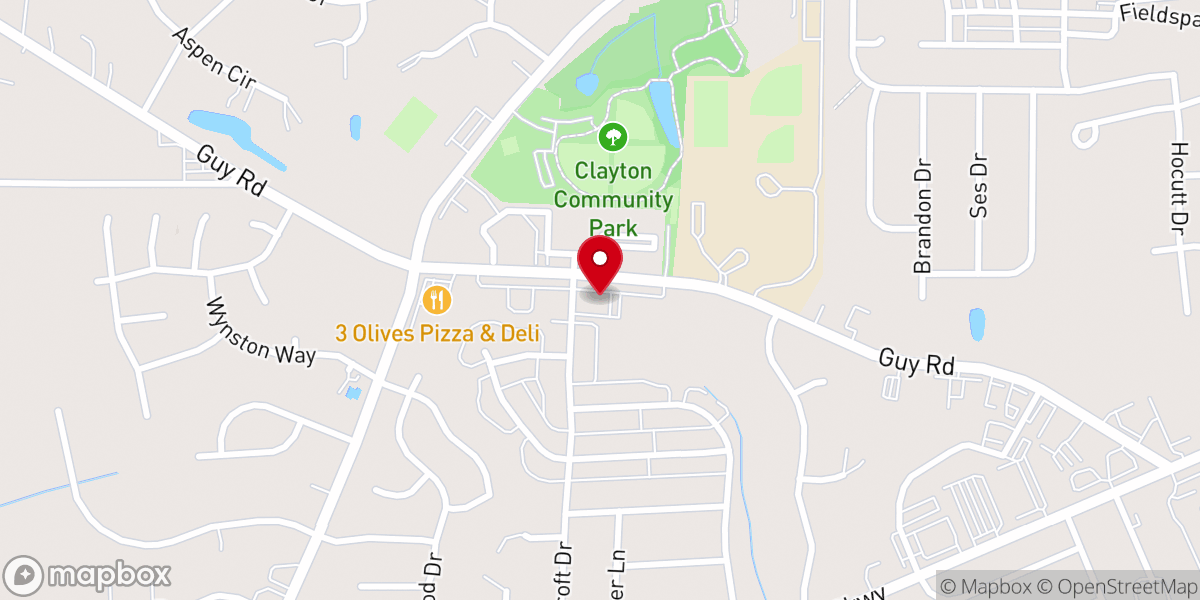 Map showing location of Faith City Church