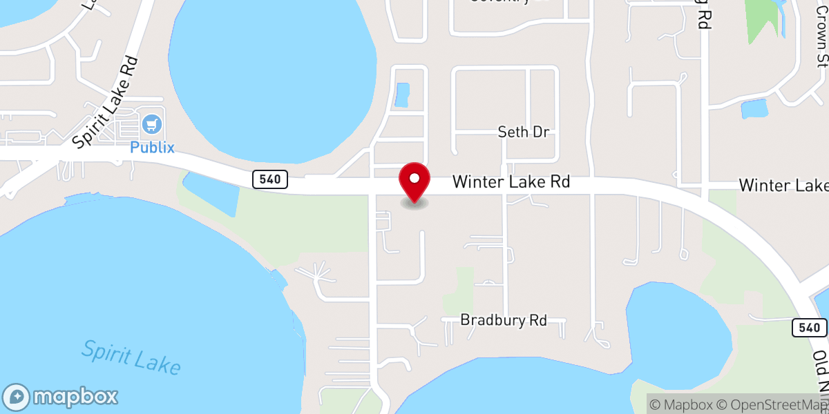 Map showing location of St Mary's Anglican Catholic Church