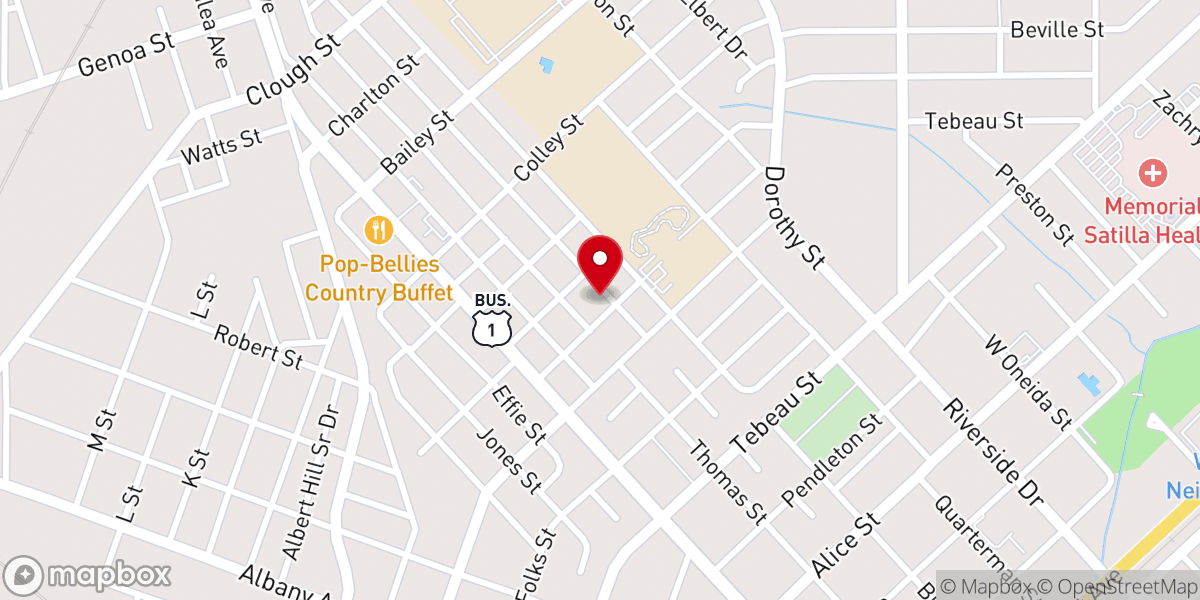 Map showing location of The First Born Church Of The Living God, Inc.