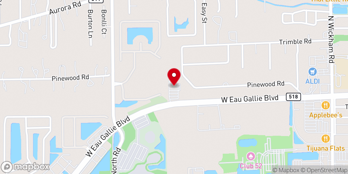Map showing location of Discover Life Church