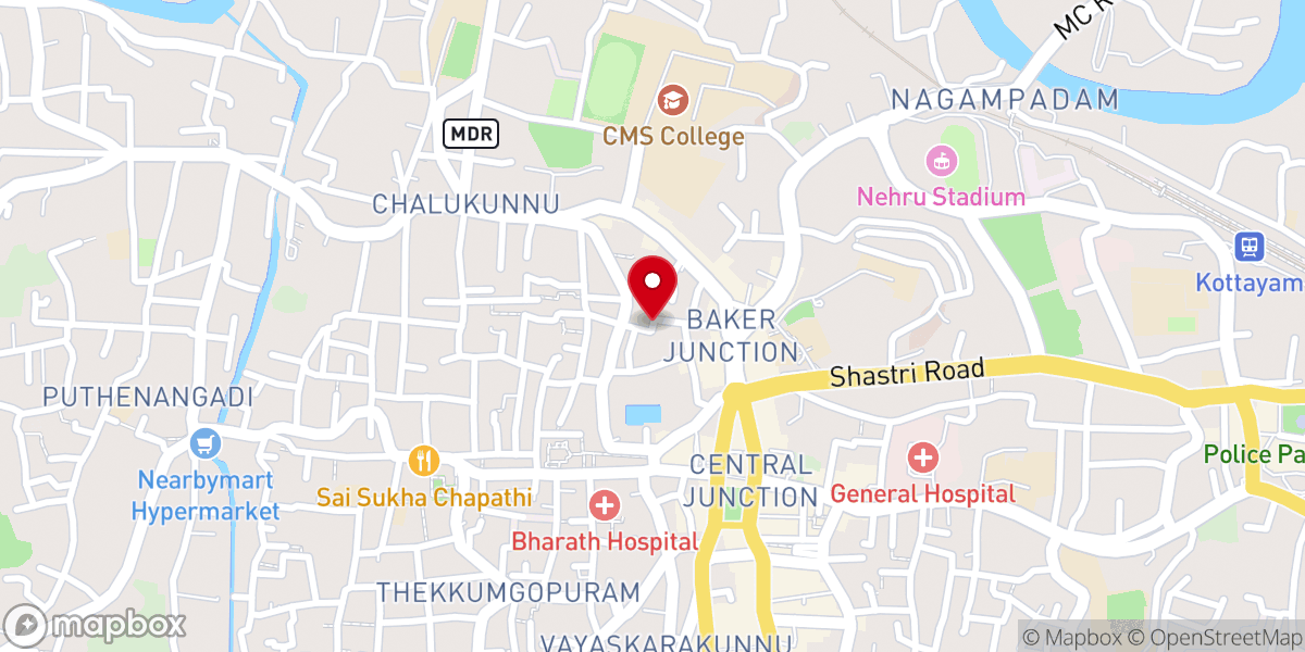 Map showing location of The Indian Pentecostal Church of God Zion Tabernacle
