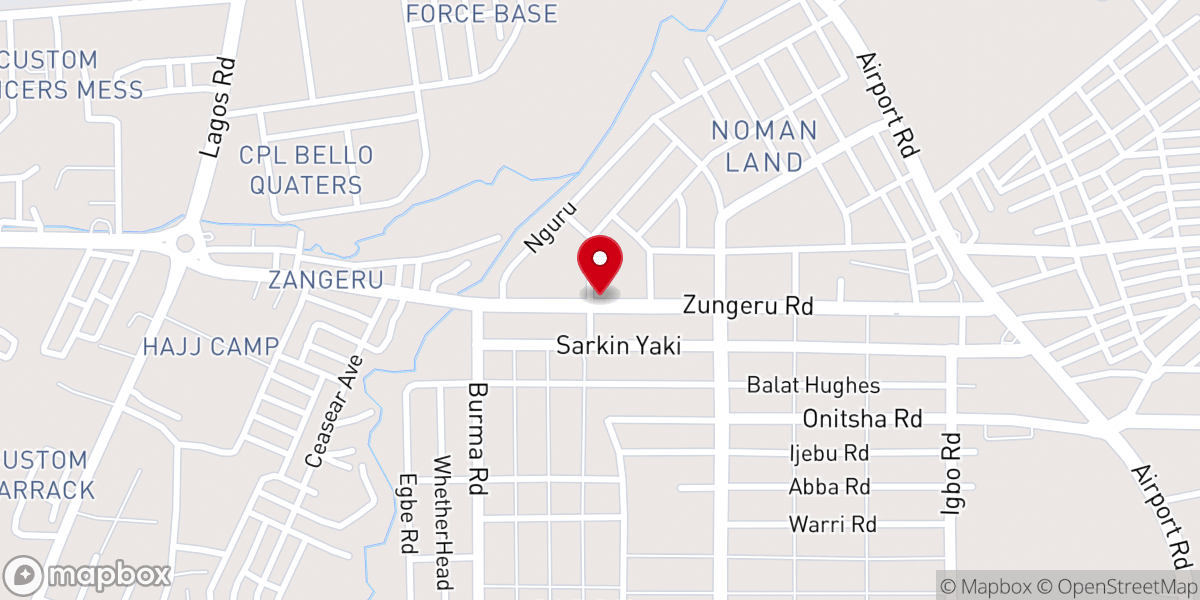 Map showing location of The Redeemed Christian Church Of God Chapel Of Light Parish