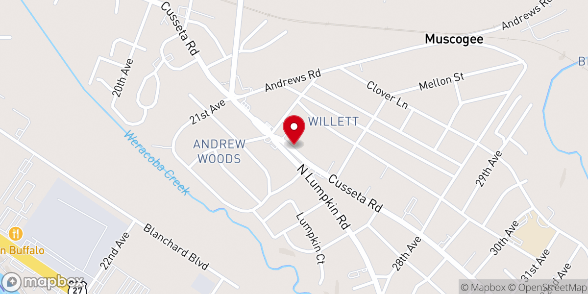 Map showing location of New Day House Of Prayer