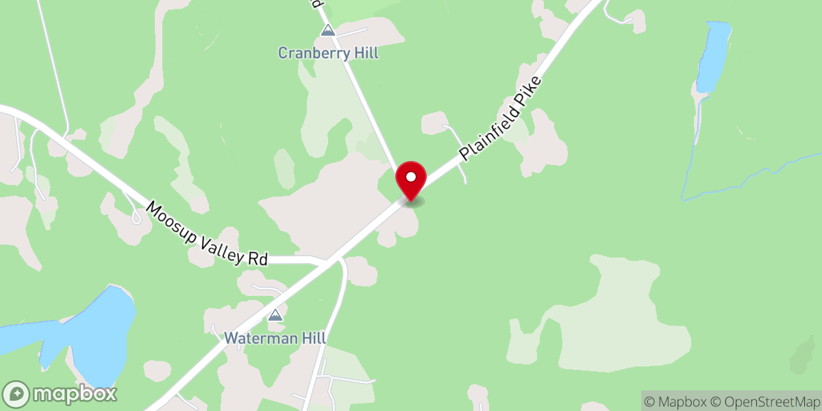 Map showing location of Mount Vernon Church