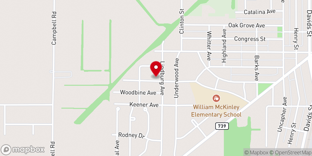 Map showing location of Solid Foundation Pentecostal Church