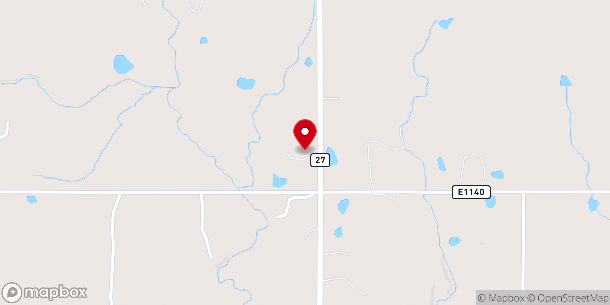 Map showing location of High Spring Church