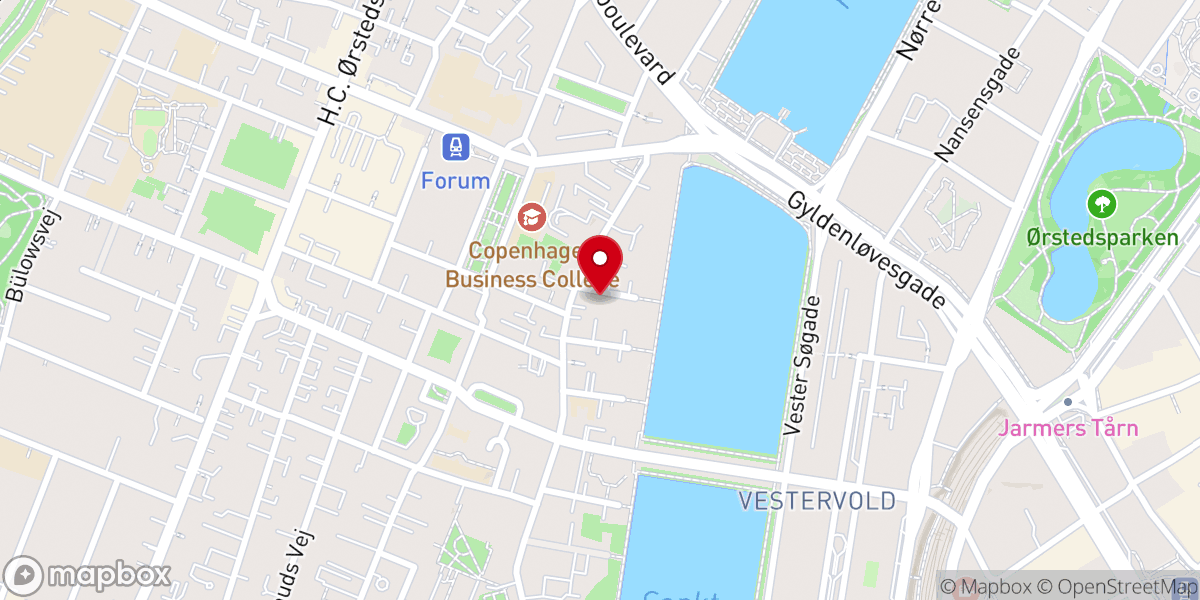 Map showing location of Martinskirken, Evangelisk Luthersk Frikirke
