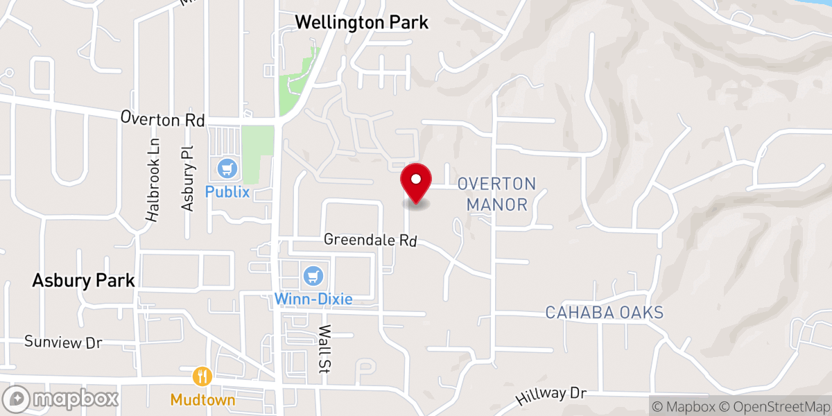 Map showing location of Tried by Fire Ministries