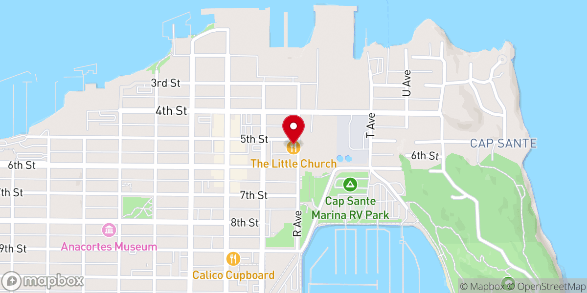 Map showing location of Croatian Cultural Center