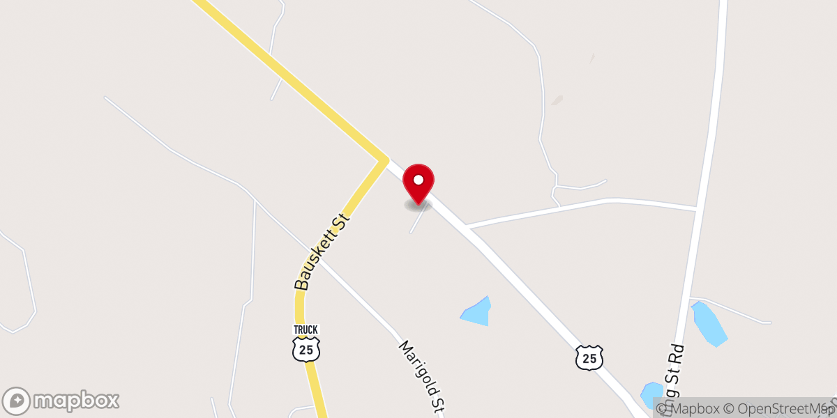 Map showing location of Moores Center