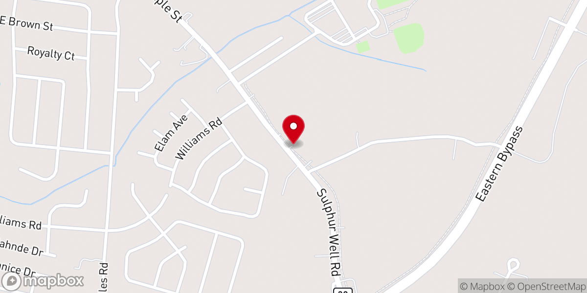 Map showing location of Future Home of the Ark of Salvation Church