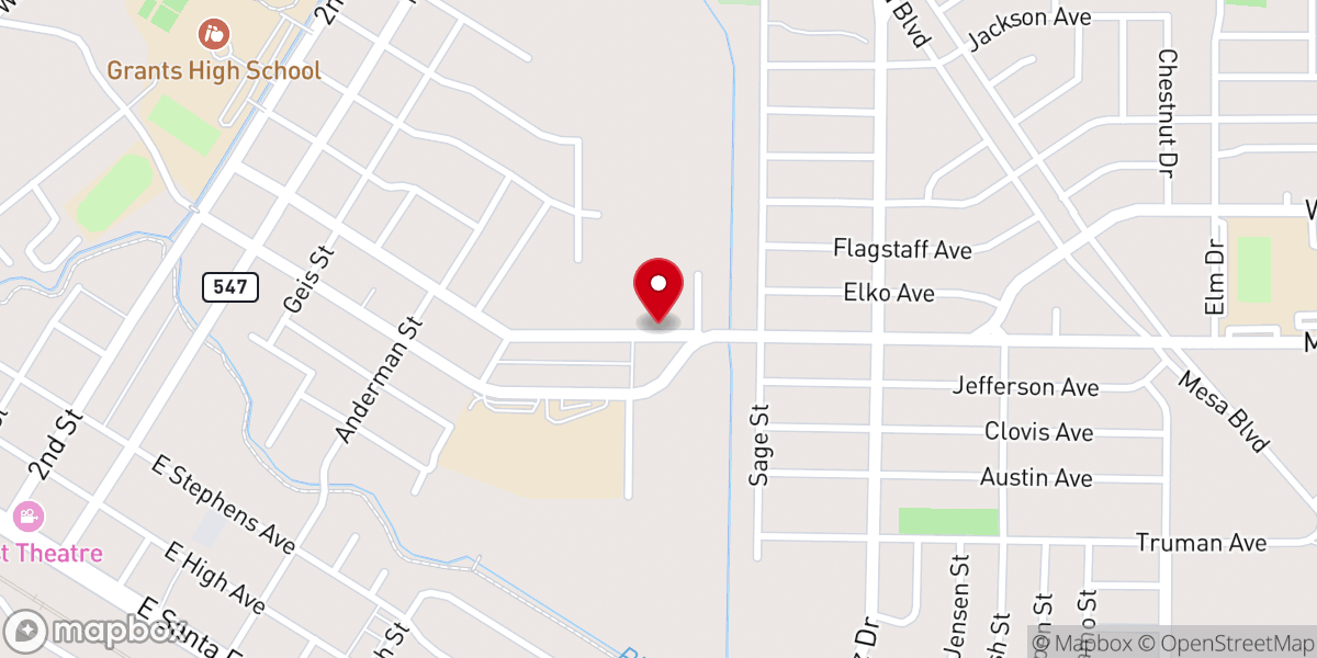 Map showing location of Mt Taylor Baptist Church