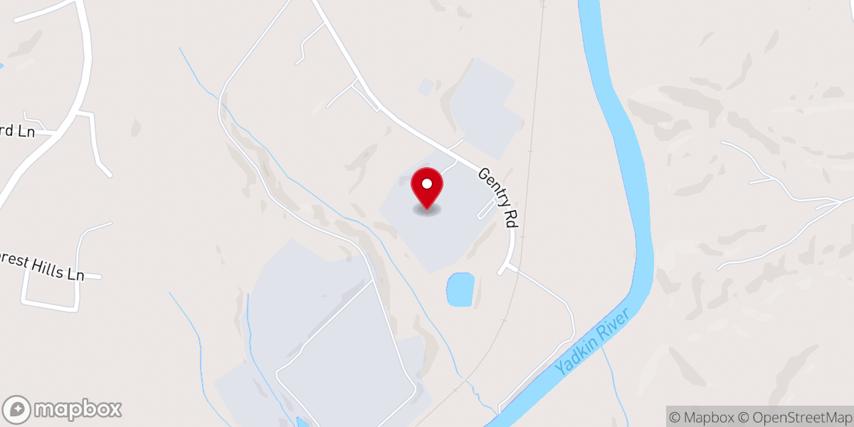 Map showing location of Candle Corporation of America