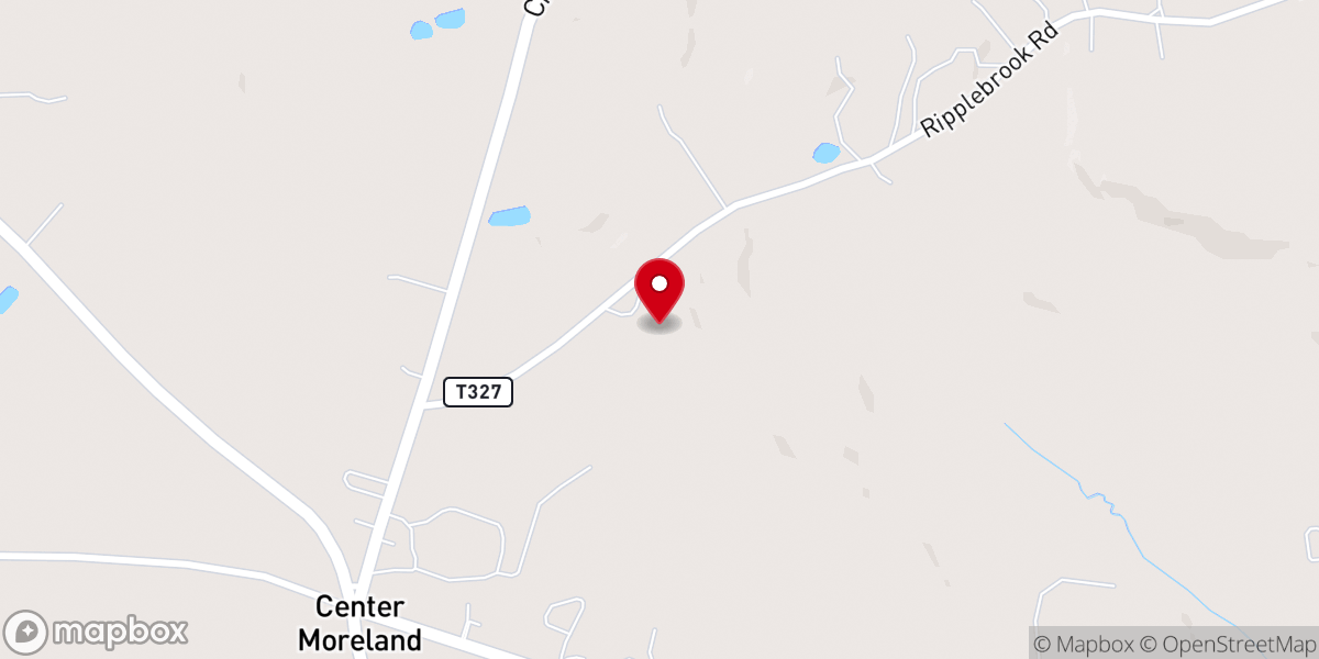 Map showing location of Northmorland Baptist Church