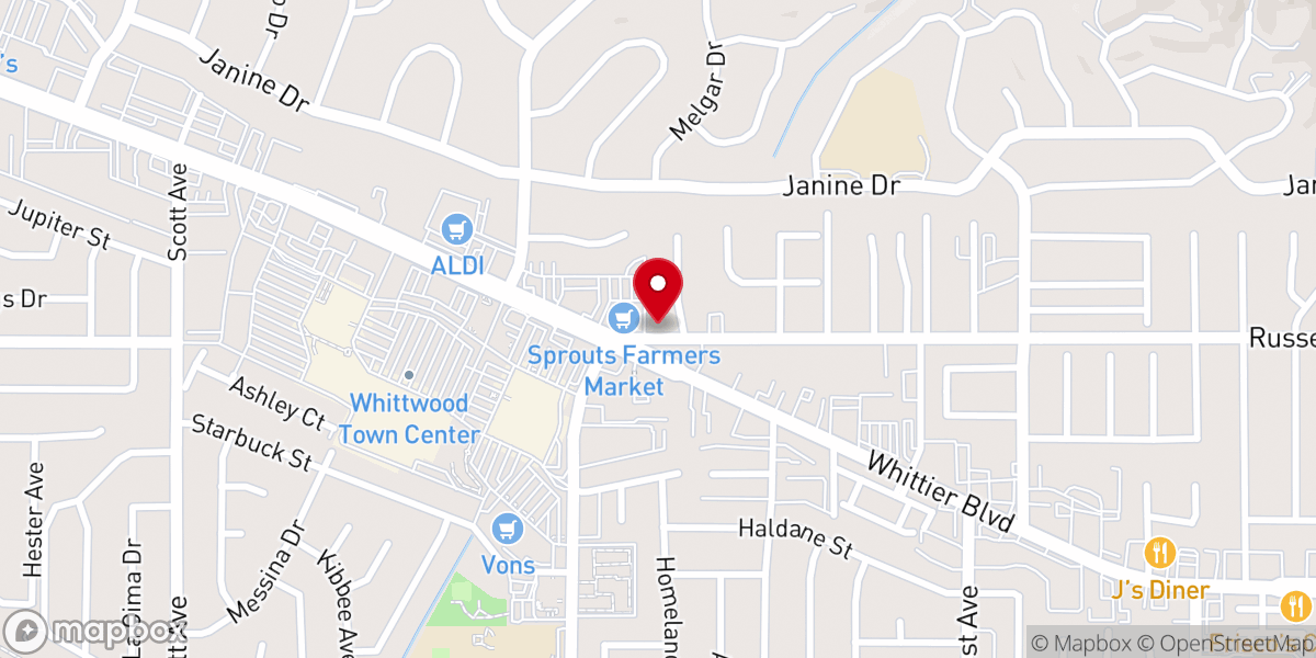 Map showing location of Faith House Calvary Chapel