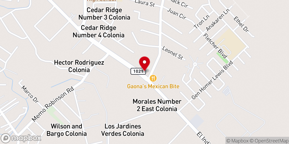 Map showing location of 2da Iglesia Apostólica (iafcj)