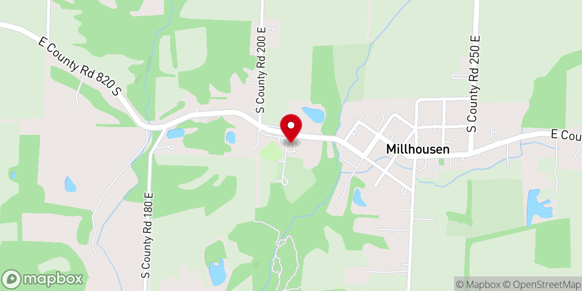 Map showing location of Immaculate Conception