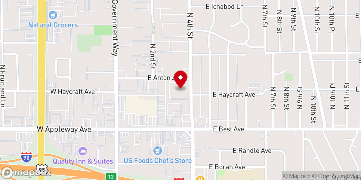 Map showing location of The Church of Jesus Christ of Latter-day Saints