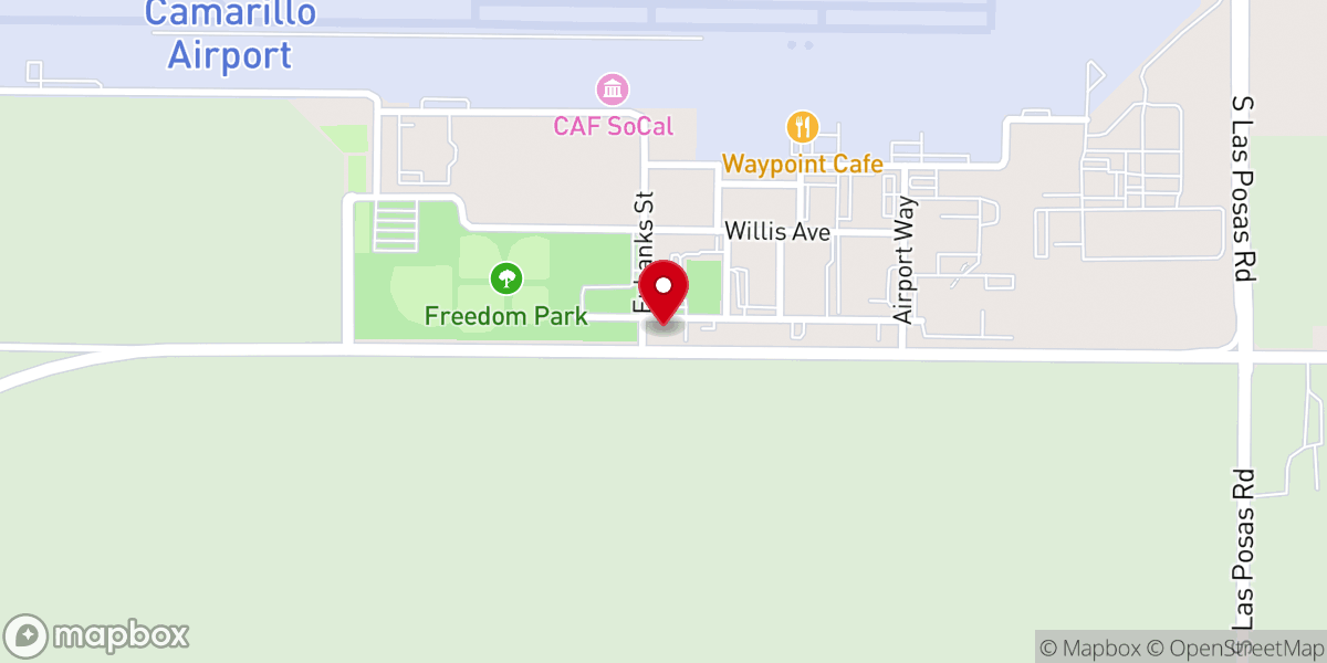 Map showing location of Horizon Baptist Church