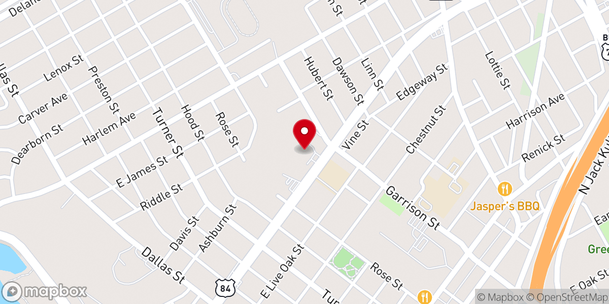 Map showing location of Mercy Culture Church