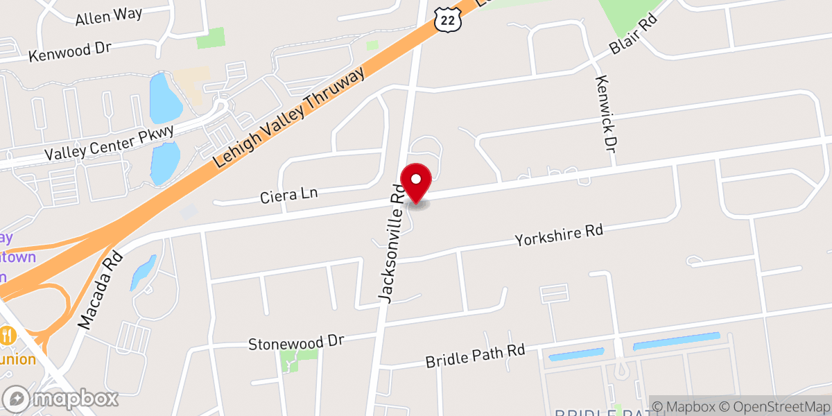 Map showing location of Bethlehem Seventh-Day Adventist Church
