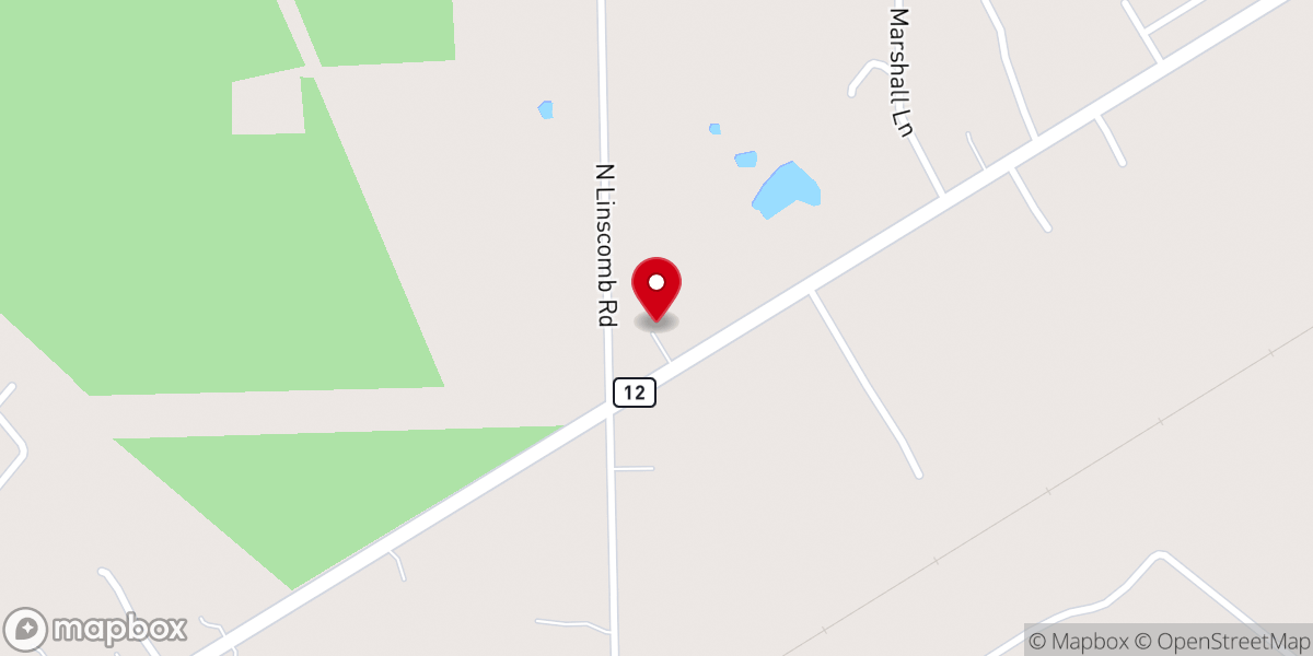 Map showing location of Iglesia Bautista de La Fe
