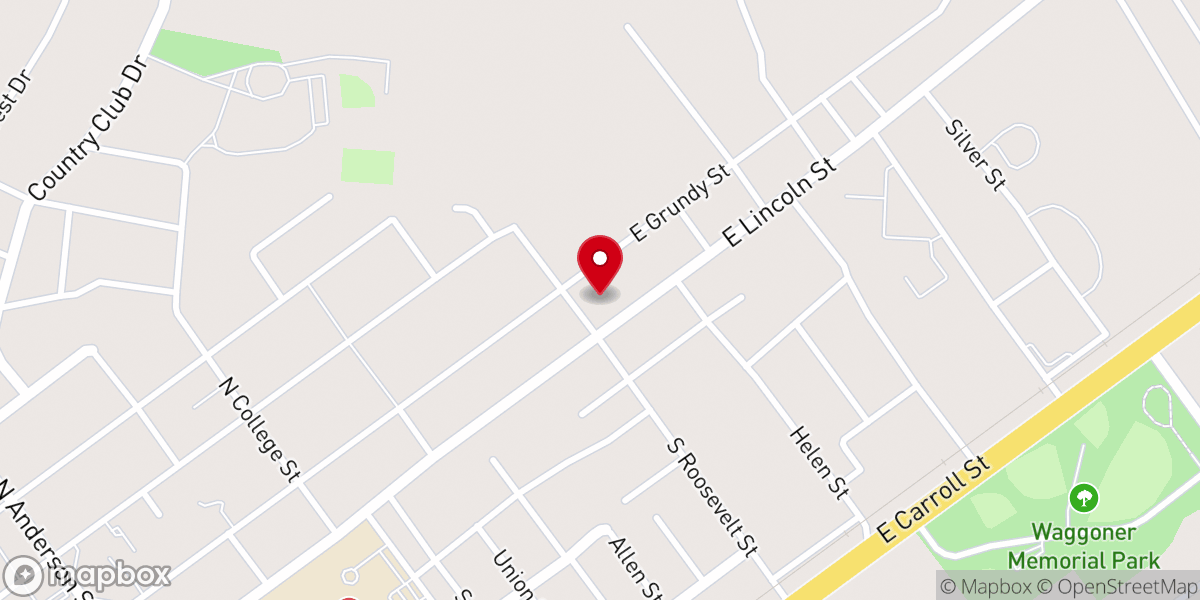 Map showing location of First Church of Jesus Christ