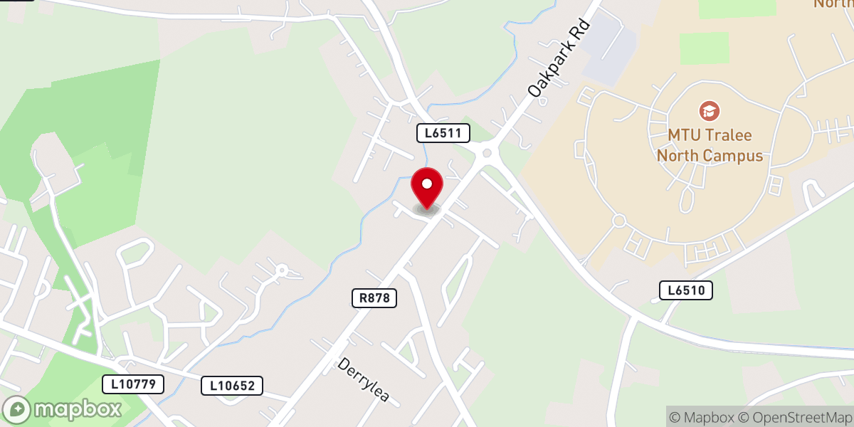 Map showing location of Tralee - Kerry Lee Accommodation