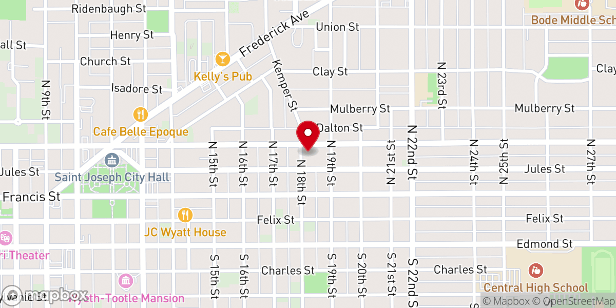 Map showing location of Wellspring Community Church