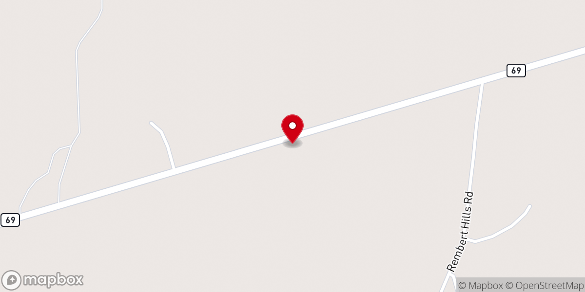 Map showing location of Chalk Level African Methodist Episcopal Zion Church