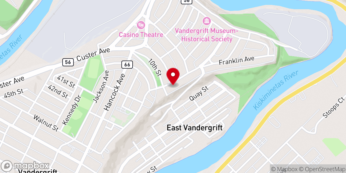 Map showing location of Until The Whole World Knows Ministry