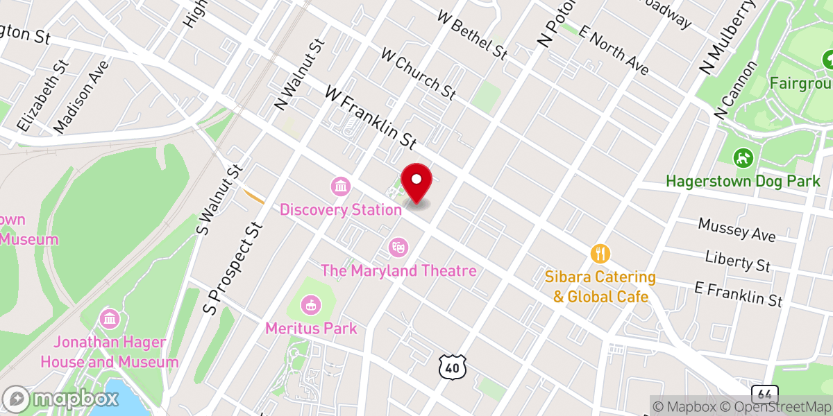 Map showing location of The Lion of Judah Non-Denominational Church