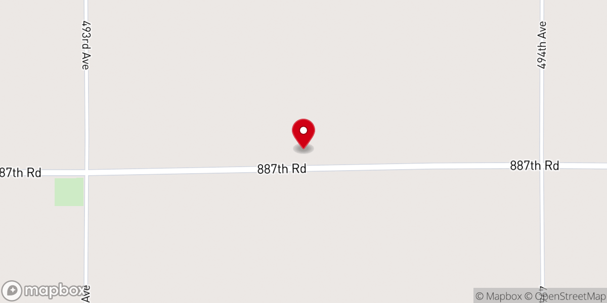 Map showing location of Pleasant Valley Church