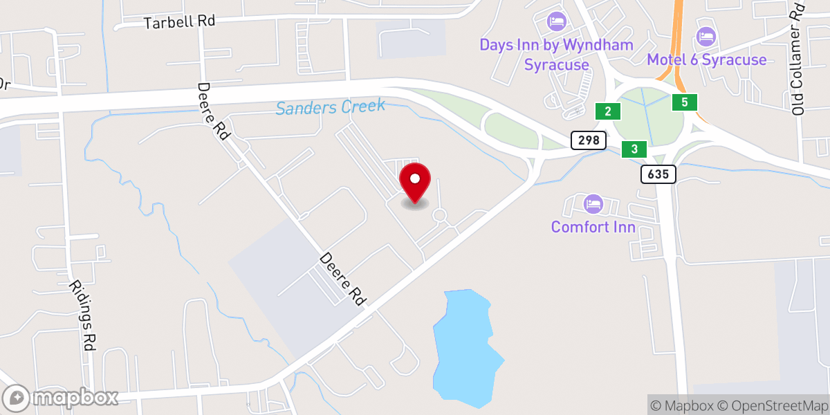 Map showing location of Living Word Church