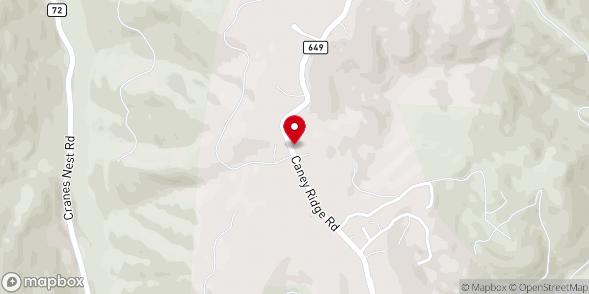Map showing location of Pippin Chapel