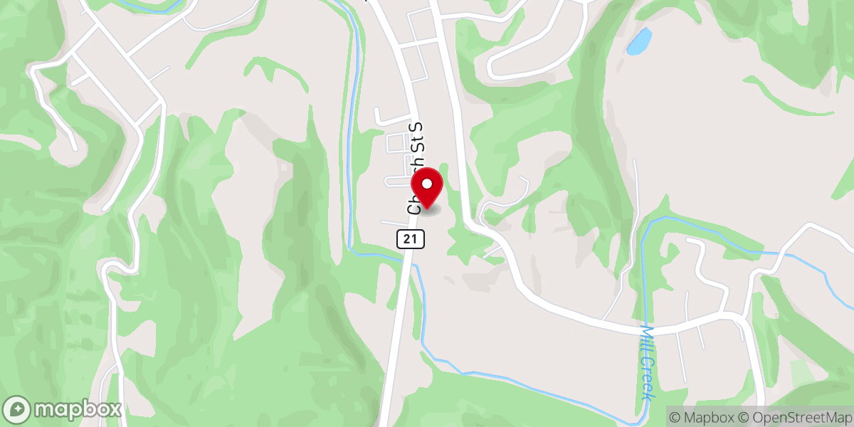 Map showing location of Jackson County Wic