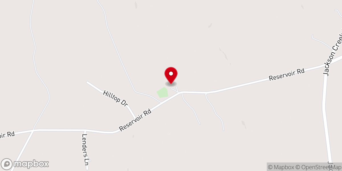 Map showing location of Union Memorial Presbyterian Church
