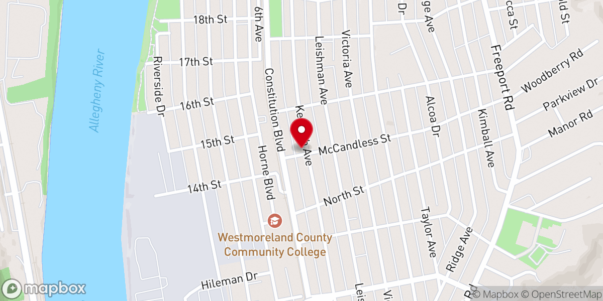 Map showing location of St Vladimir Ukrainian Catholic Catholic Church Rectory