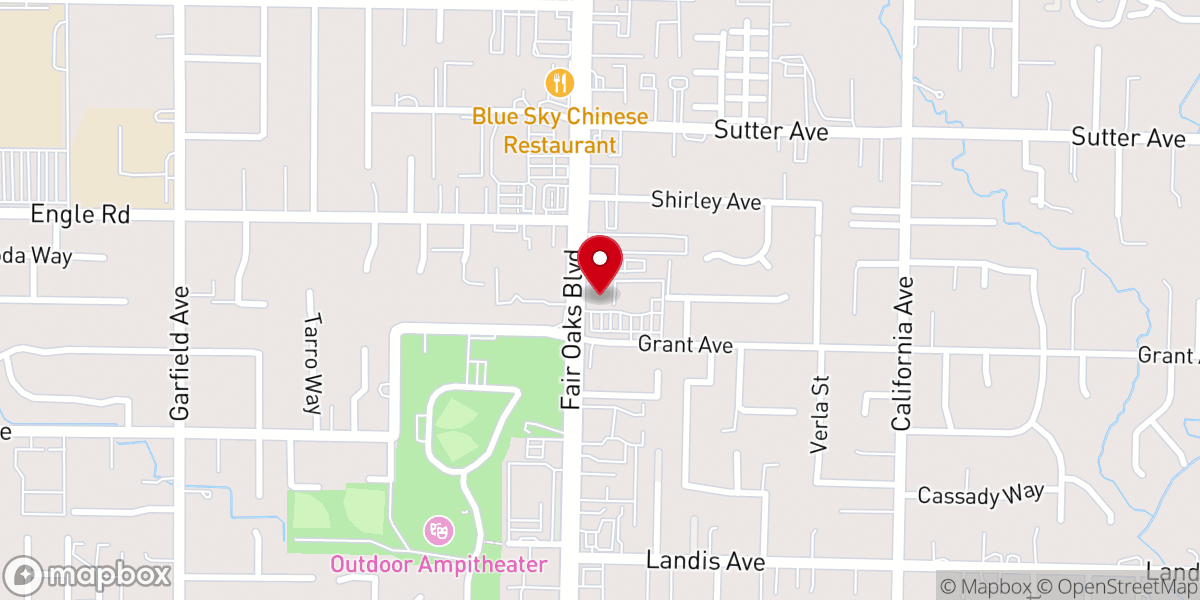 Map showing location of Way of the Lord Church