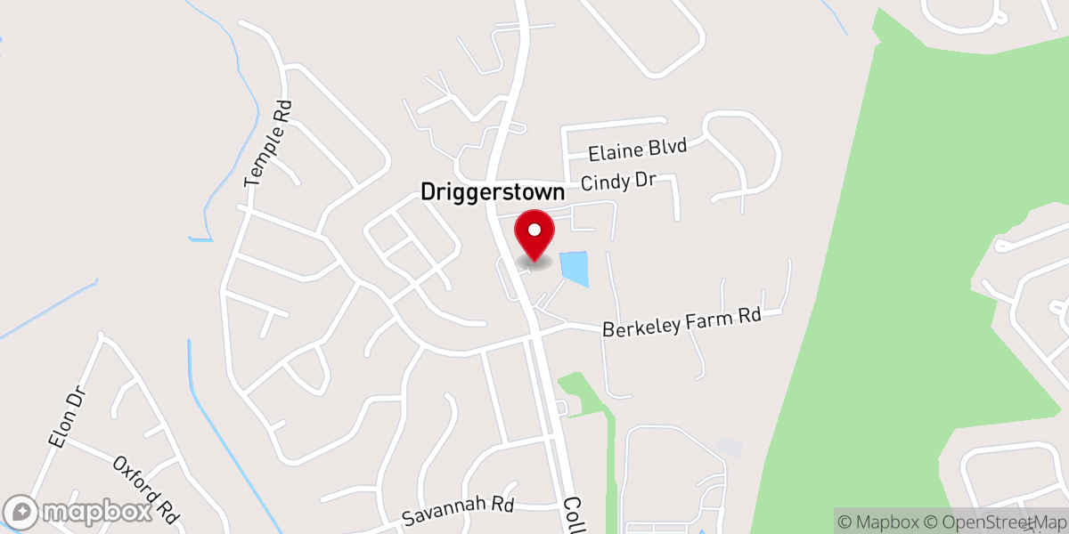 Map showing location of Full Deliverance Ministries