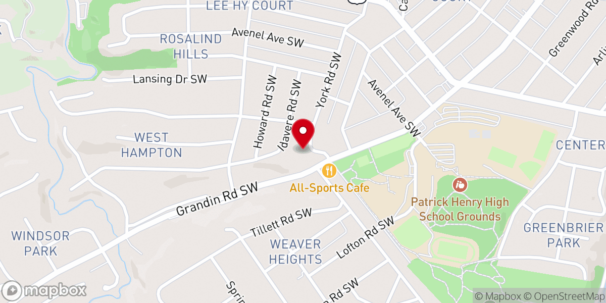 Map showing location of Saint Elizabeths Episcopal Church