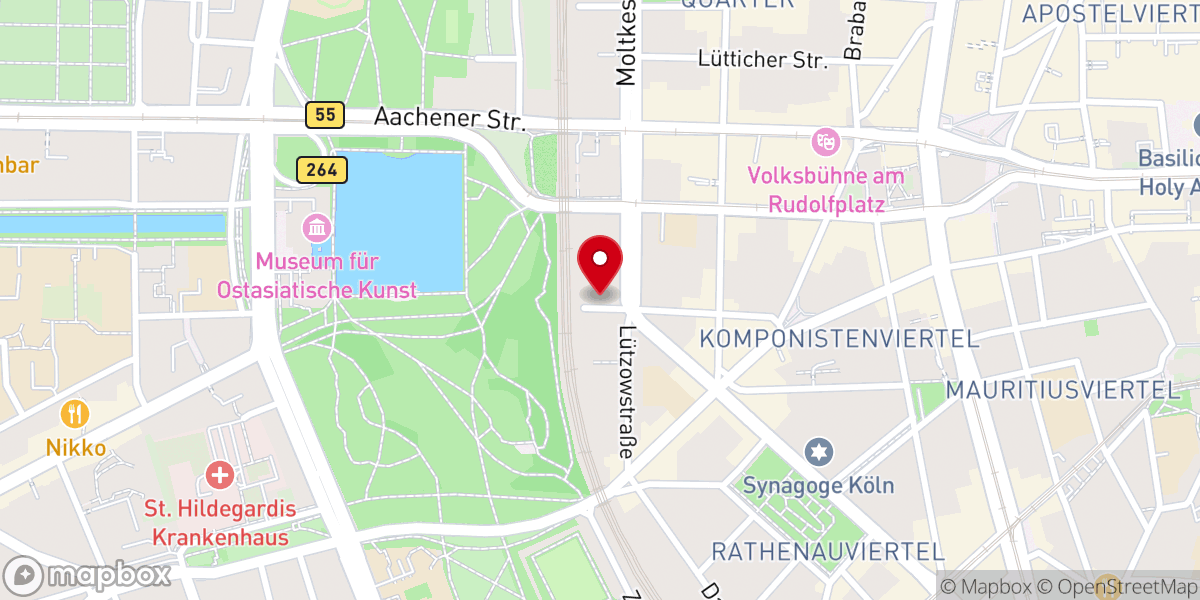Map showing location of Alt-Katholische Pfarrgemeinde Christi Auferstehung