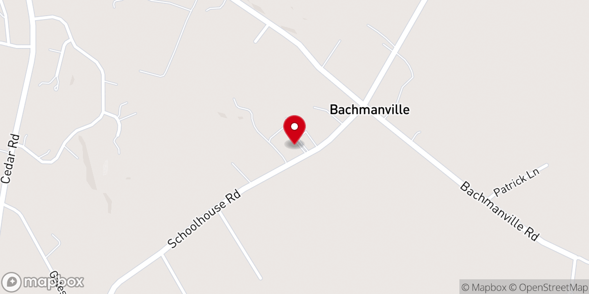Map showing location of Conewago Church of The Brethren