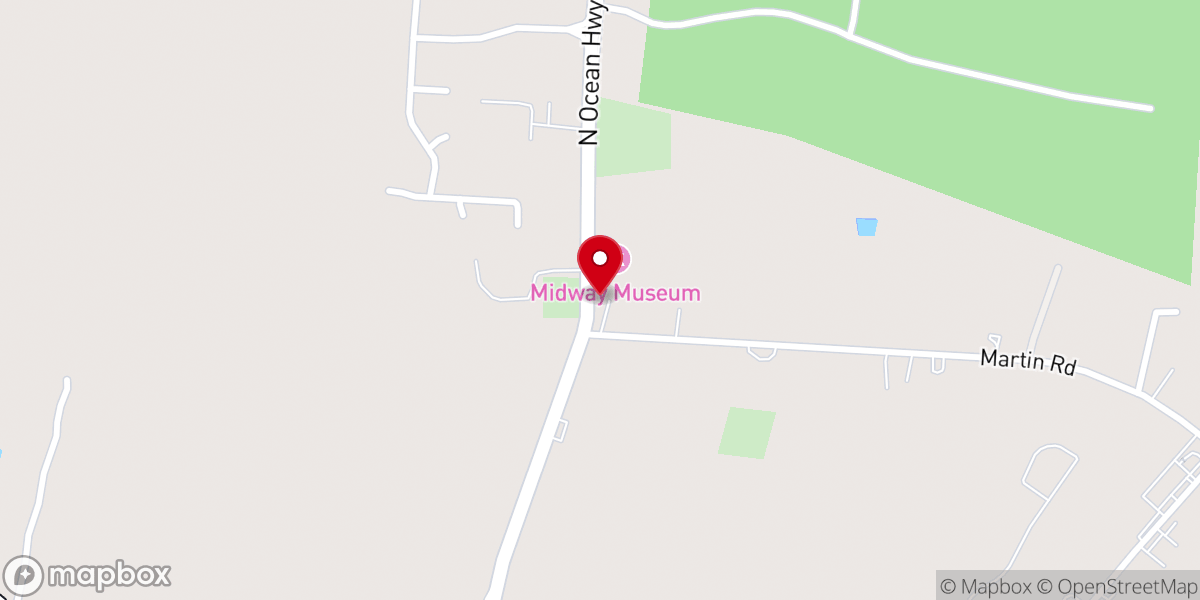 Map showing location of Midway Congregational Church