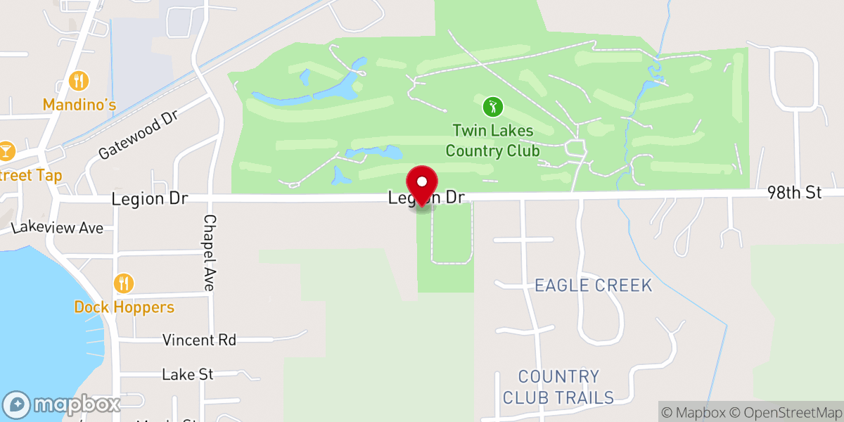 Map showing location of New Beginnings Of Twin Lakes