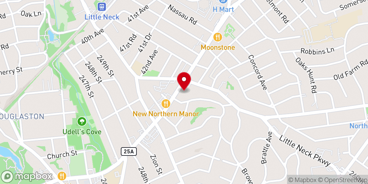Map showing location of C2 Education of Little Neck