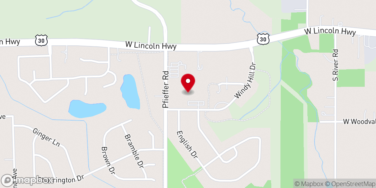 Map showing location of Amazing Love Church - Frankfort